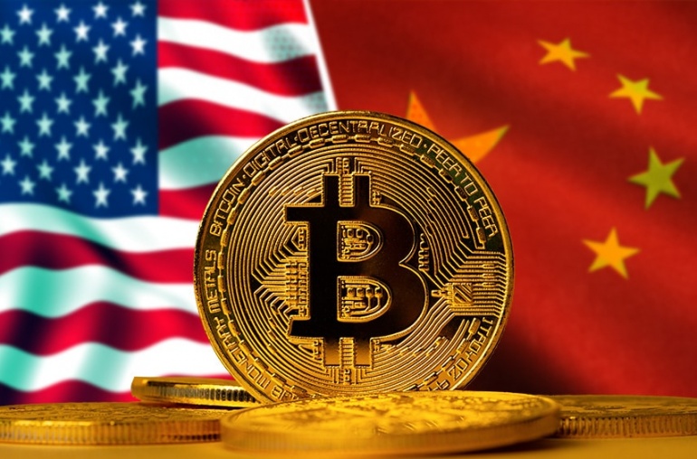 Bitcoin crea guerra financiera entre Estados unidos y China